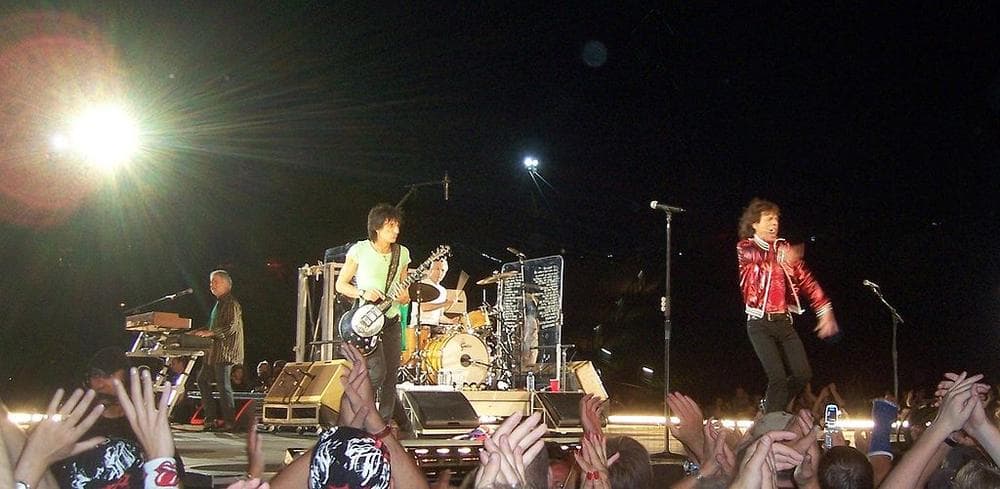The Rolling Stones in 2006 (Charliecorgan via Wikimedia Commons)