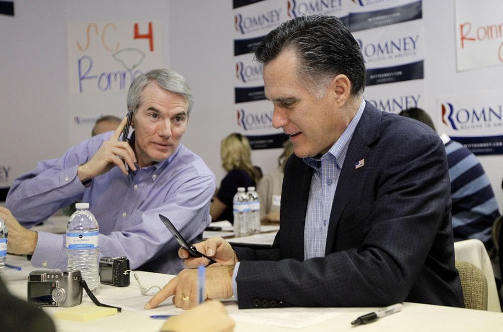 Mitt Romney, Rob Portman