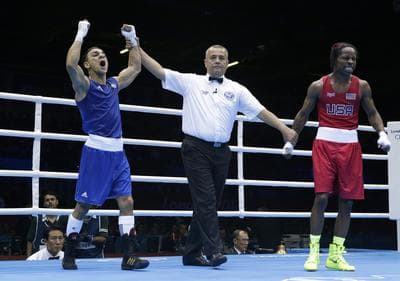 It's been a long time since the U.S. had something to cheer about when it comes to men's Olympic boxing. (AP)