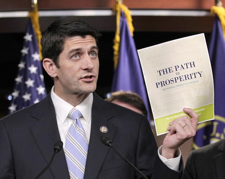 Republican Vice Presidential candidate, current House Budget Committee Chairman Rep. Paul Ryan, R-Wis., introduces his controversial "Path to Prosperity" budget recommendations, on Capitol Hill in Washington in 2011. (AP)