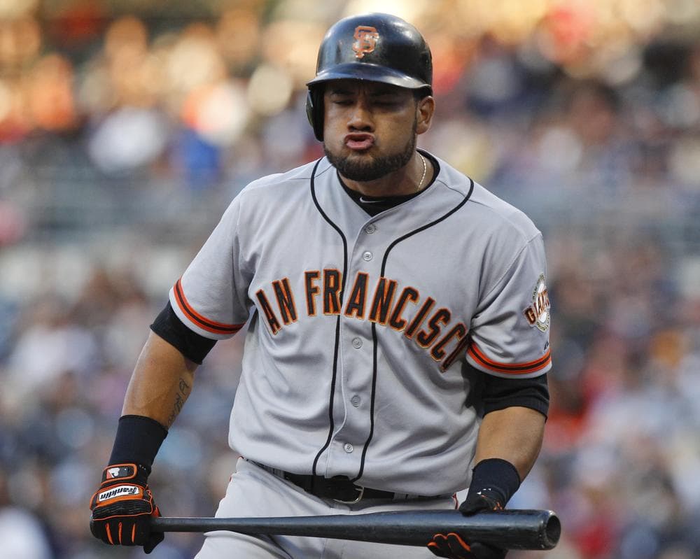 San Francisco Giants outfielder Melky Cabrera, this year's All-Star Game MVP has been suspended for 50 games without pay after testing positive for testosterone. (AP)