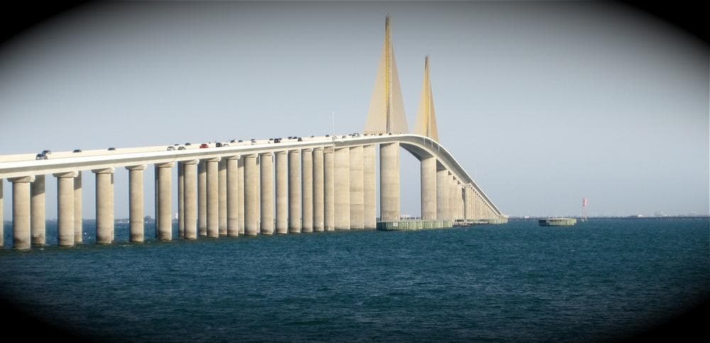 Florida's Sunshine Skyway Bridge. (Photo Rich Halten)