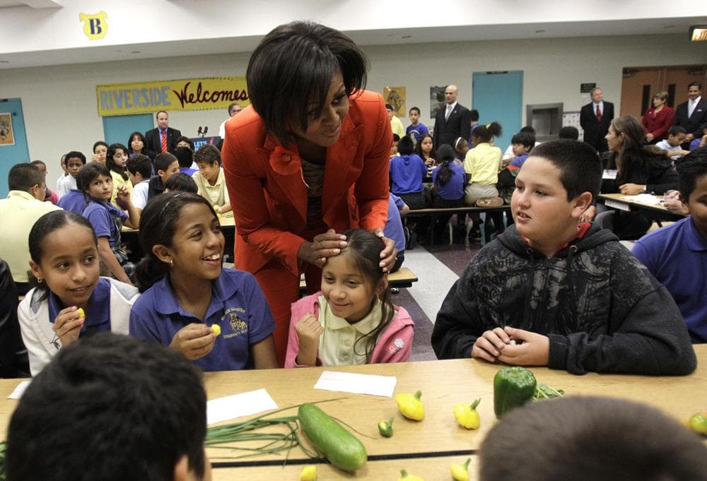 Inspired by first lady Michelle Obama’s "Let's Move" initiative to reduce childhood obesity, commentator Kathy Gunst set out to change the way kids — and the rest of us — think about food. (AP Photo)