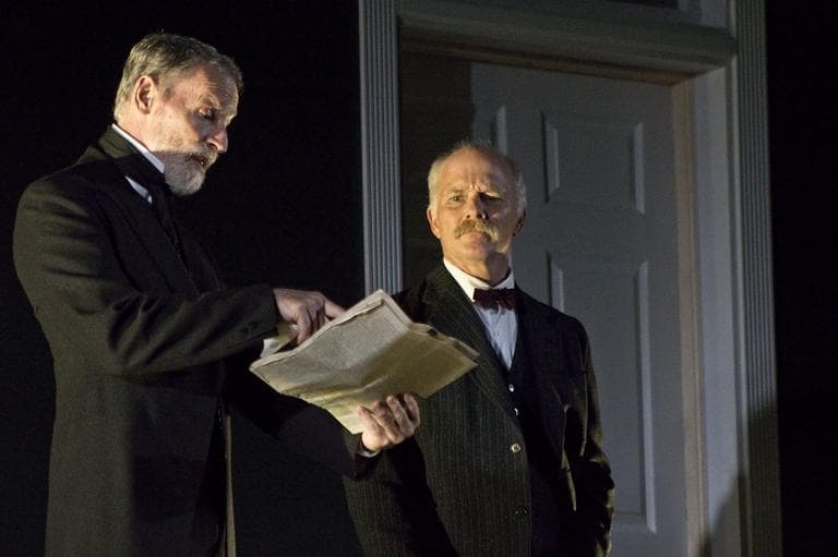 Walter Hudson and Dan Butler in"Edith." (Courtesy Christy Wright/Berkshire Theater Group