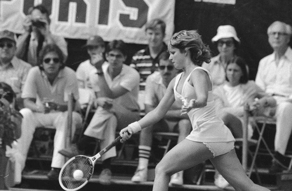 Chris Evert was at the top of her game at the 1977 U.S. Open, but the tournament is remembered for much more than good perfomances. (AP)