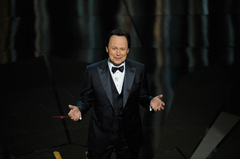 Host Billy Crystal during the 84th Academy Awards on Feb. 26, 2012. Should Crystal host the 2016 DNC, too? (AP) 