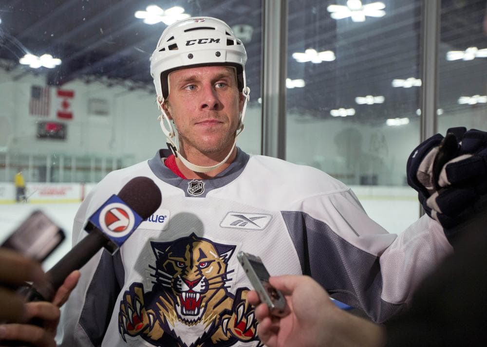 Florida Panthers center Stephen Weiss and the rest of the NHL players could be locked out this weekend, if their union and the league fail to reach a collective bargaining agreement. (AP)