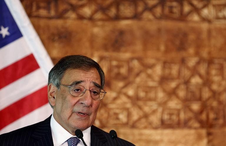 U.S. Secretary of Defense Leon Panetta speaks to the media in Auckland, New Zealand on Friday. He is the first U.S. Defense Secretary to visit New Zealand in three decades. The visit is intended to improve military ties between the two nations. (AP)