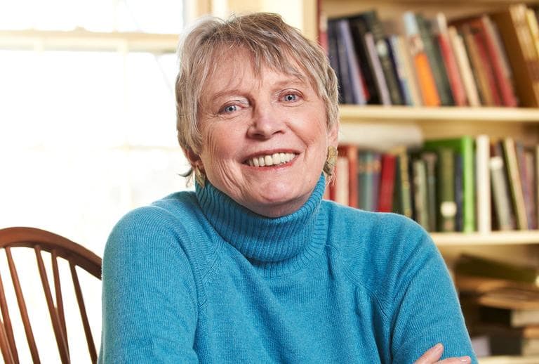 Lois Lowry, author of The Giver, at her home in Cambridge, MA.