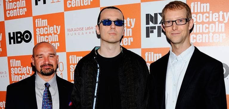 The &quot;West Memphis Three&quot;, from left, Jessie Misskelley Jr., Damien Echols and Jason Baldwin at the New York Film Festival 2011 in New York. (Photo: AP)