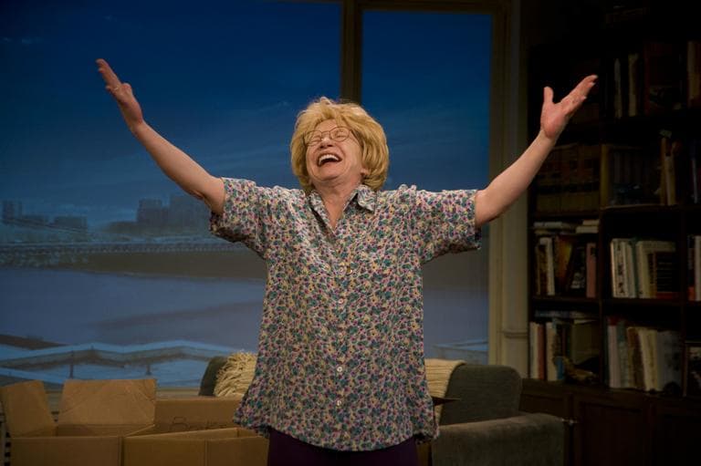 Debra Jo Rupp portraying Dr. Ruth Westheimer in &quot;Dr Ruth, All The Way.&quot; (Photo by Kevin Sprague. Courtesy of the Barrington Stage Company.)