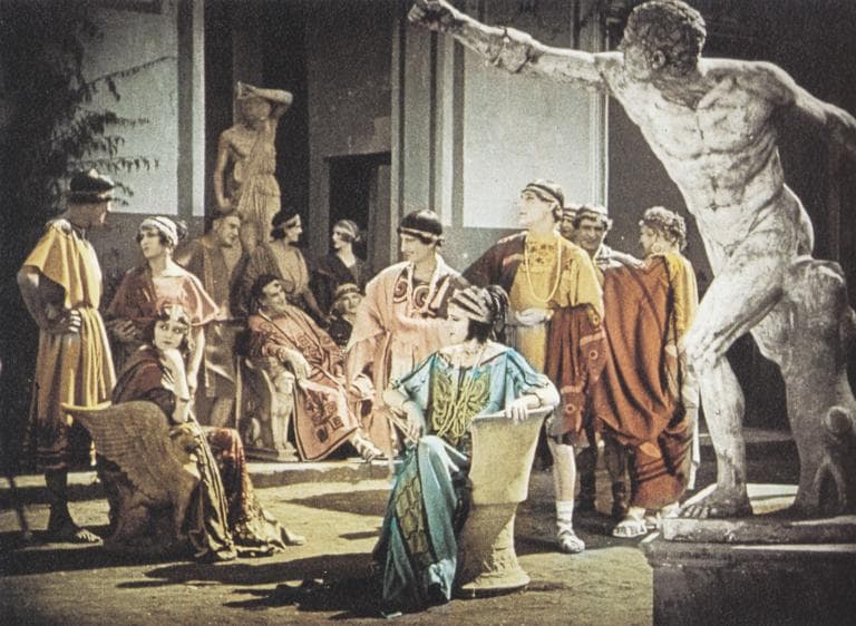 Gli ultimi giorni di Pompei (The Last Days of Pompeii) (still), Italian, 1926. 35mm, colored b/w, silent, approx. 116 min. (Courtesy of Harvard Art Museums)