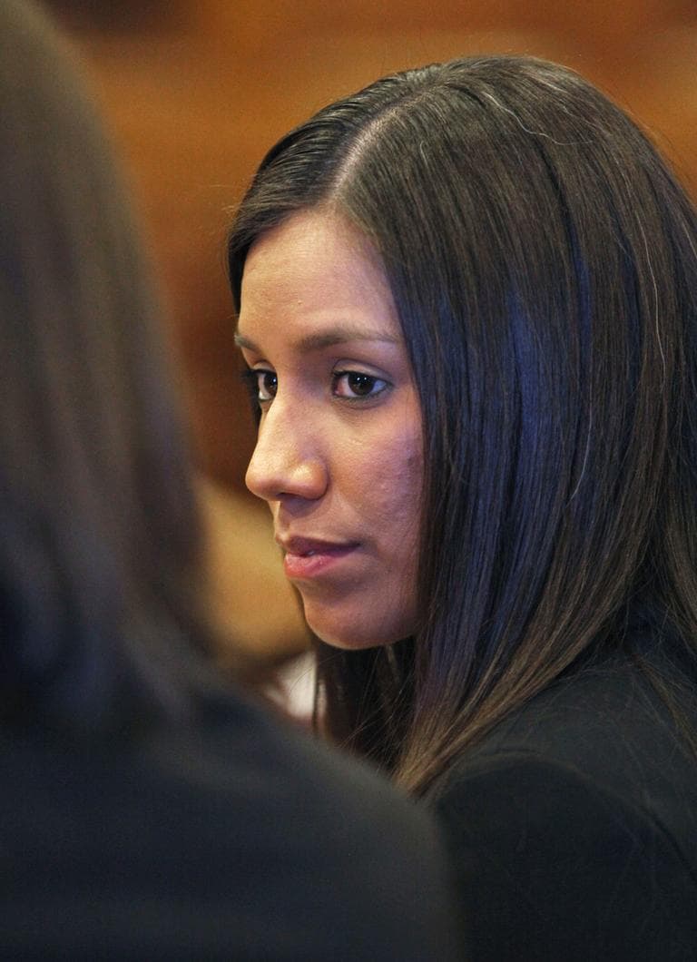 Alexis Wright, 29, during her arraignment last week in Portland. (AP/Joel Page)