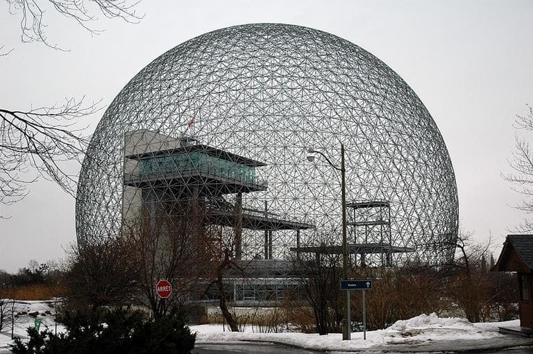 Buckminister Fuller's Geodesic Dome designed for Canada's Expo 67 in Montreal. (caribb/Flickr)