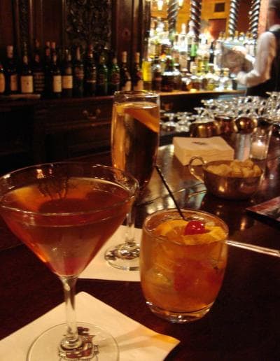 A Manhattan and an Old Fashioned at Locke-Ober (LA &amp; OC Foodventures/Flickr)