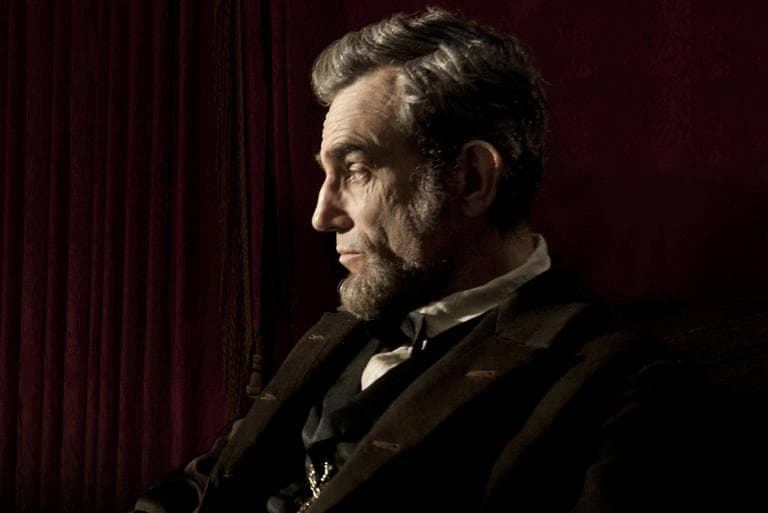 Daniel Day Lewis stars as President Abraham Lincoln in this scene from director Steven Spielberg's &quot;Lincoln&quot; from DreamWorks Pictures and Twentieth Century Fox.