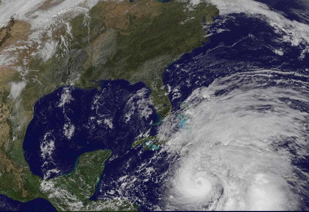 Satellite image of Hurricane Sandy (NASA)