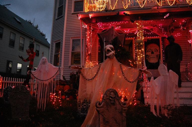 Evelyn and Mark Anzalone's home at 52 Bainbridge St., Malden. (Greg Cook)