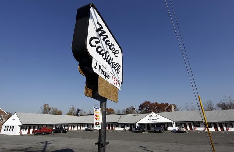 This Nov. 9, 2011, photo shows Motel Caswell in Tewksbury. (Winslow Townson/AP)