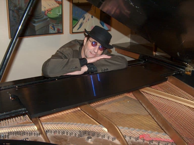 Blues pianist David Maxwell (Courtesy of the artist)