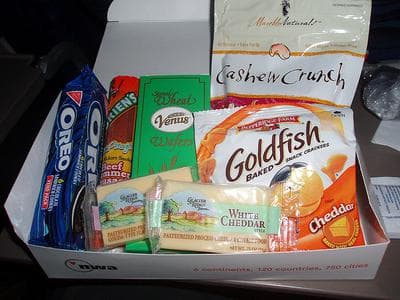 Northwest Airline snacks (Nemo's Great Uncle/Flickre Creative Commons)
