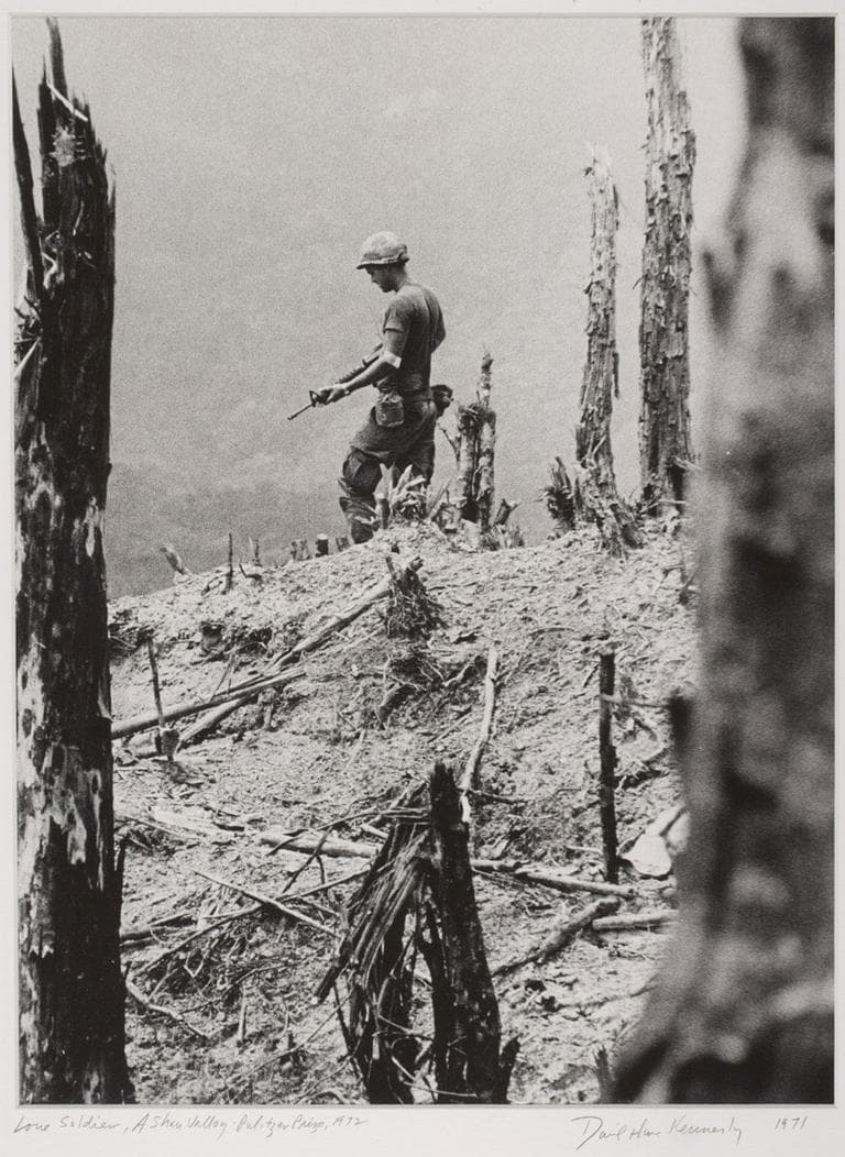 David Hume Kennerly, "Lone Soldier, A Shau Valley," April 27, 1971, from the portfolio that won him the 1972 Pulitzer Prize for feature photography.