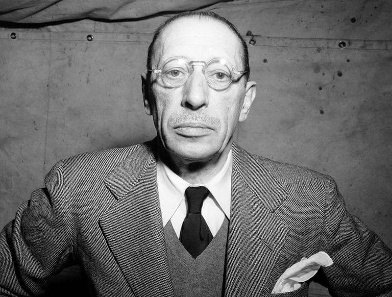 Composer Igor Stravinsky is shown in New York City in February 1946. (AP)