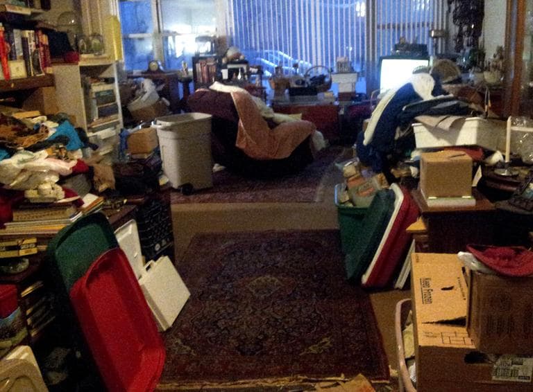 An after photo of Bob’s Cambridge apartment, following some cleaning efforts (Courtesy)