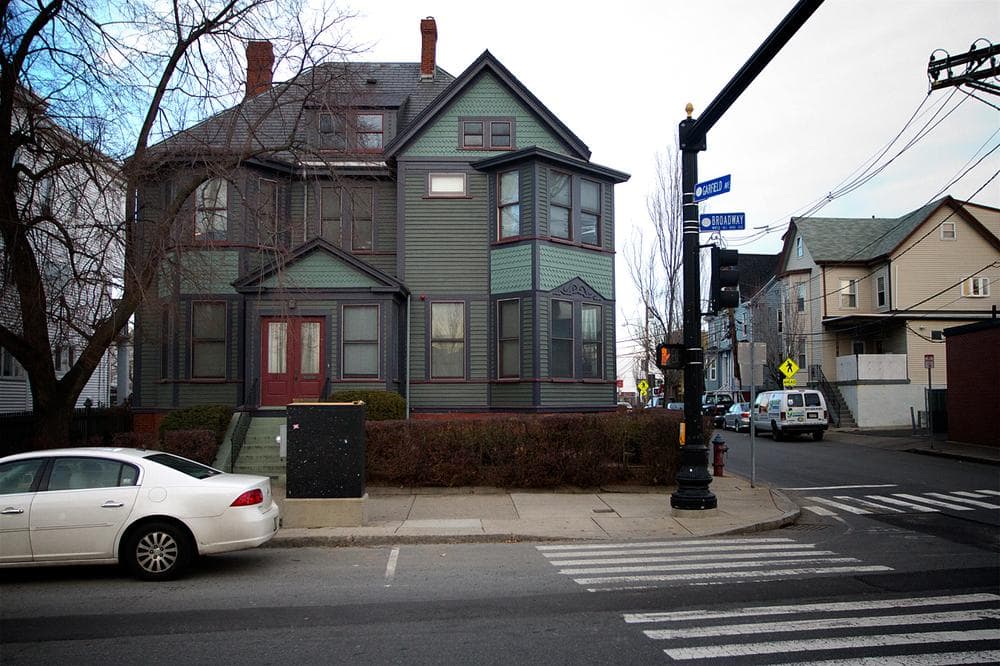 The group home at 181 Broadway St. in Somerville, where Malissie Holloway was found dead (Jesse Costa/WBUR)