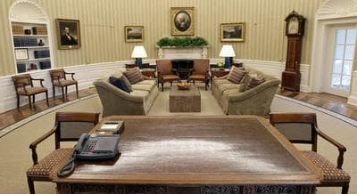 The Oval Office of the White House in Washington pictured Tuesday, Aug. 31, 2010. (J. Scott Applewhite/AP)