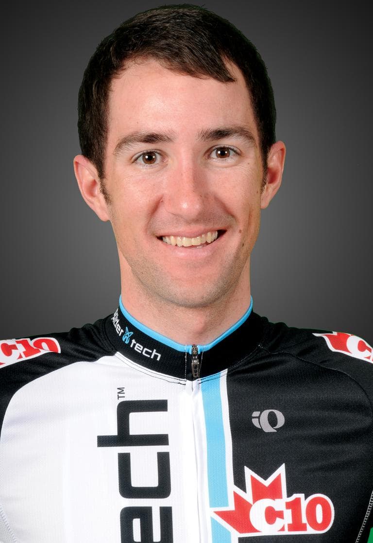 Cyclist Pat McCarty, 30, went pro in 2004 with the U.S. Postal Service Pro Cycling Team. He now races for Team SpiderTech. (Team SpiderTech)