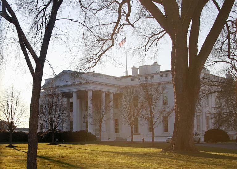 The North Lawn of the White House is seen in January 2012, in Washington. (Haraz N. Ghanbari/AP)