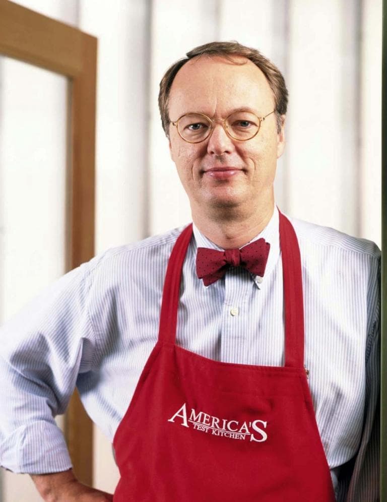 &quot;I hate the idea that cooking should be a celebration or a party,&quot; Christopher Kimball said in a recent New York Times Magazine profile. (Keller + Keller/AP) 