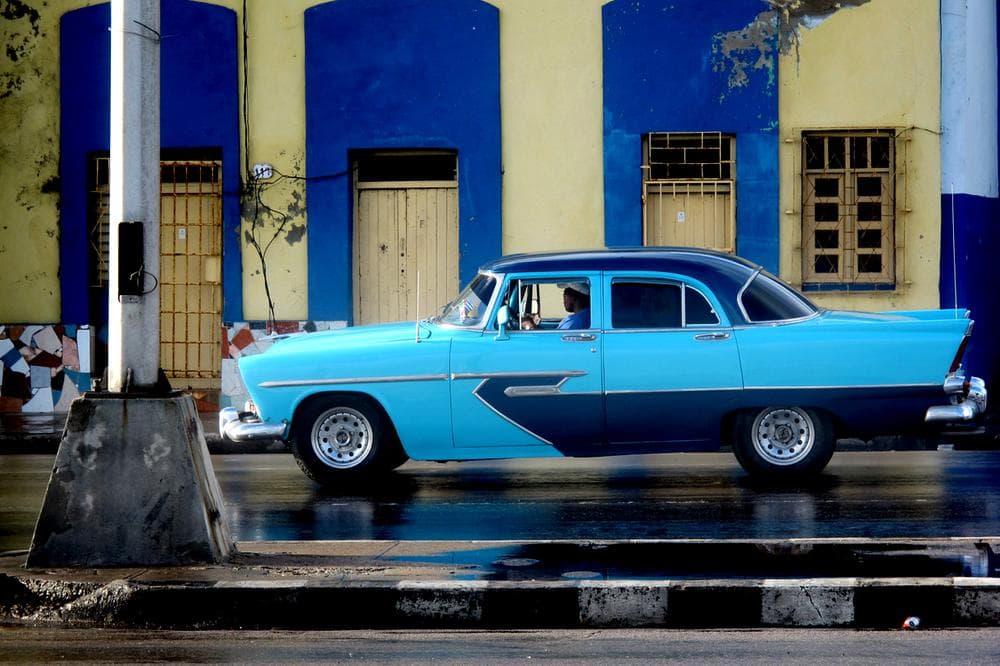 Those mythic, vintage American cars are as stunning and ubiquitous as we've heard. They're like rolling reminders of the past when the U.S and Cuba actually had a relationship. In so many ways Havana really does feel like its trapped in time. 