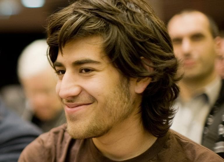 Aaron Swartz at a Creative Commons event in 2008. (Fred Benenson/Wikimedia Commons)