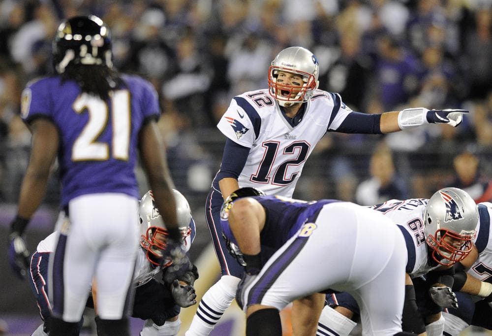 The Baltimore Ravens got the best of Tom Brady and the New England Patriots when the teams met earlier this season. (Nick Wass/AP)