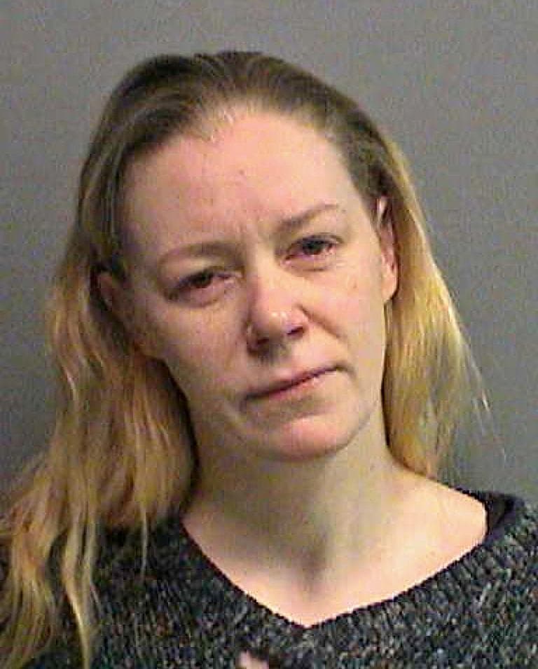 An undated booking photograph of Aisling McCarthy Brady. (Middlesex District Attorney's office/AP)