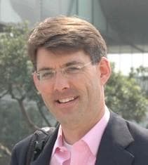 Energy expert Jeffrey Ball is pictured in China.
