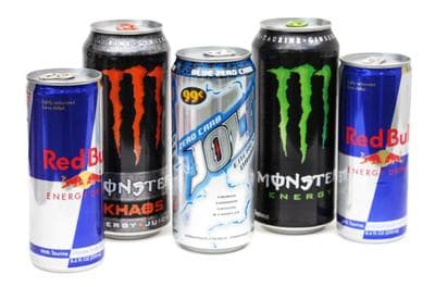 Red Bull, Monster and Jolt are among dozens of  brands of energy drinks marketed as providing mental or physical stimulation.