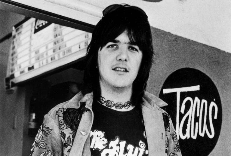Country-rock pioneer Gram Parsons is shown in this undated photo.  (The Rhino Records/AP)