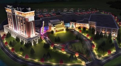 Rendering of Hard Rock&#039;s proposed West Springfield casino
