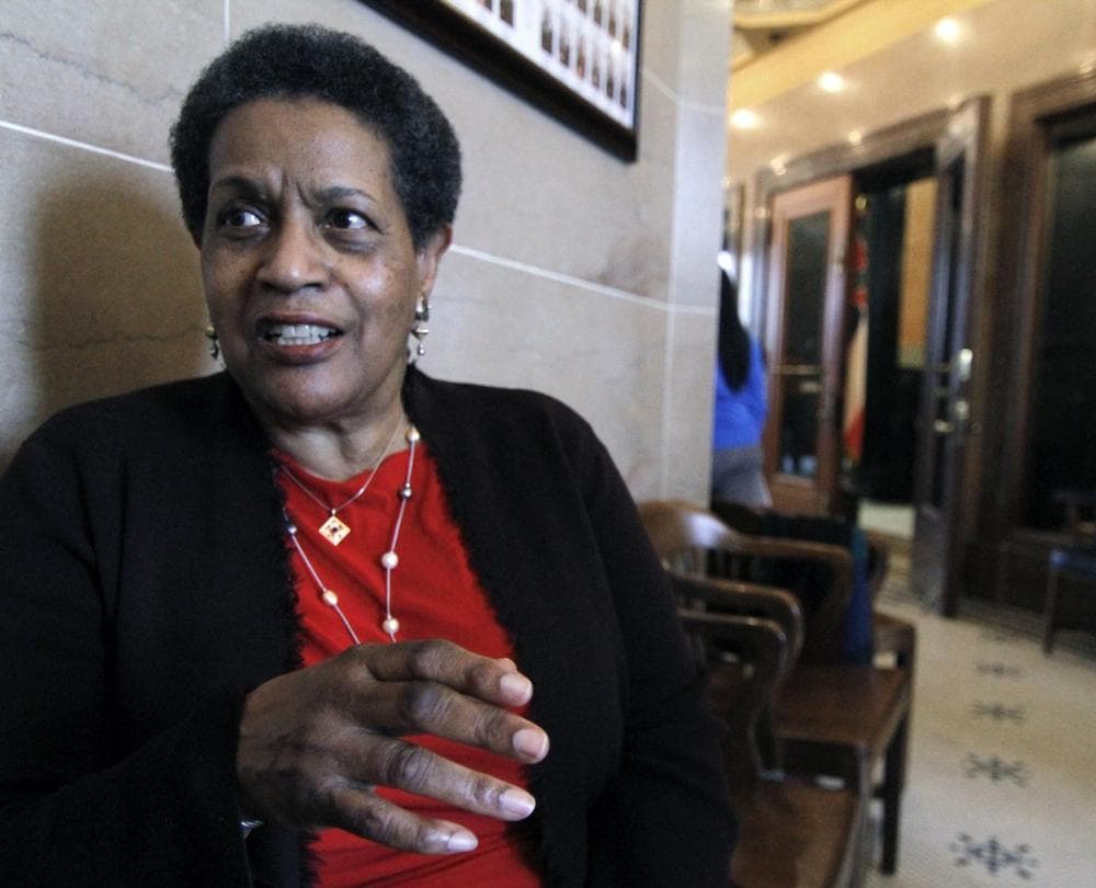 Myrlie Evers-Williams, pictured here in 2011, will deliver the invocation at President Barack Obama's second inauguration. (Rogelio V. Solis/AP, File)