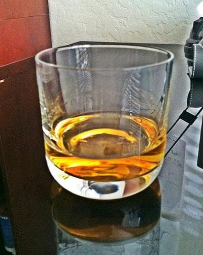 A dram of whiskey (Wikimedia Commons)