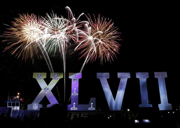 There will likely be fireworks on and off the field when Super Bowl XLVII invades New Orleans on Sunday. (Charlie Riedel/AP)