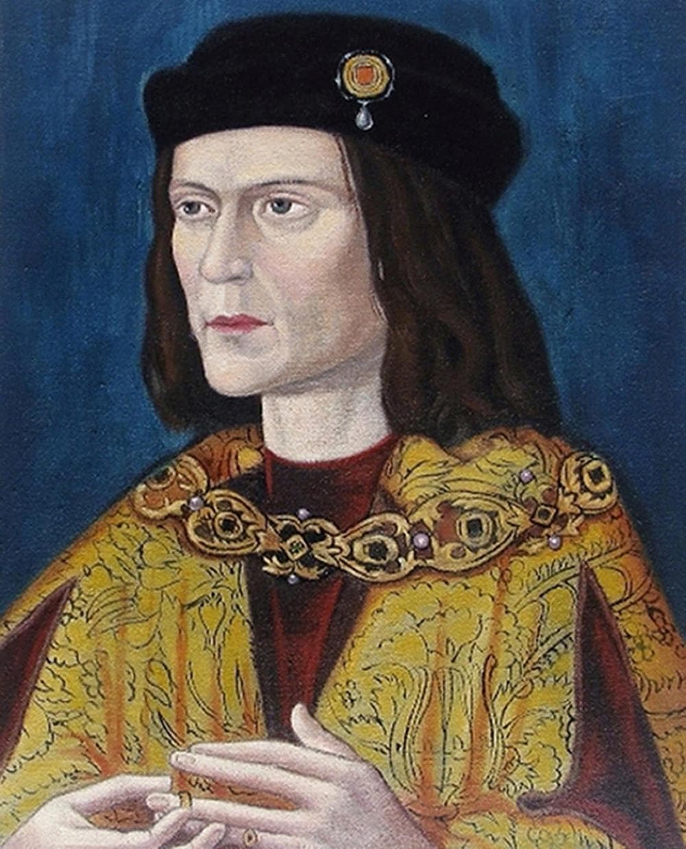 The earliest surviving portrait of Richard III. (AP)