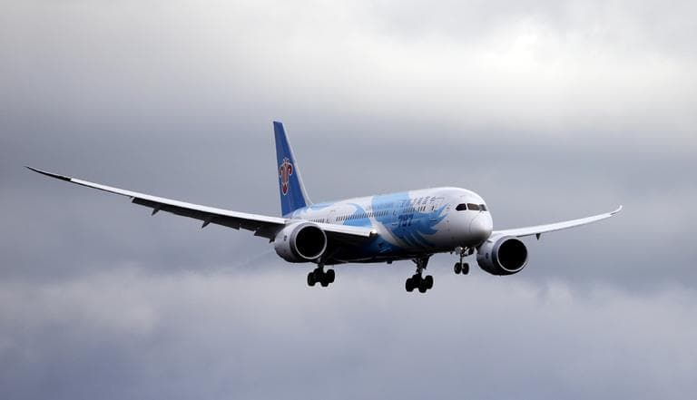 Airlines are collecting a carbon tax to comply with a European Union law that has yet to go into effect. (Elaine Thompson/AP)