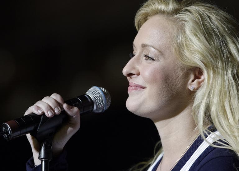 In this undated file photo, country singer Mindy McCready performs in Nashville, Tenn. (Mark Humphrey/AP)
