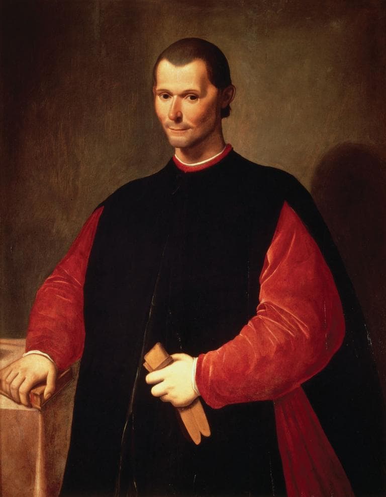A posthumous portrait of Niccolò Machiavelli (1469-1527) by Santi di Tito. (Wikimedia Commons)