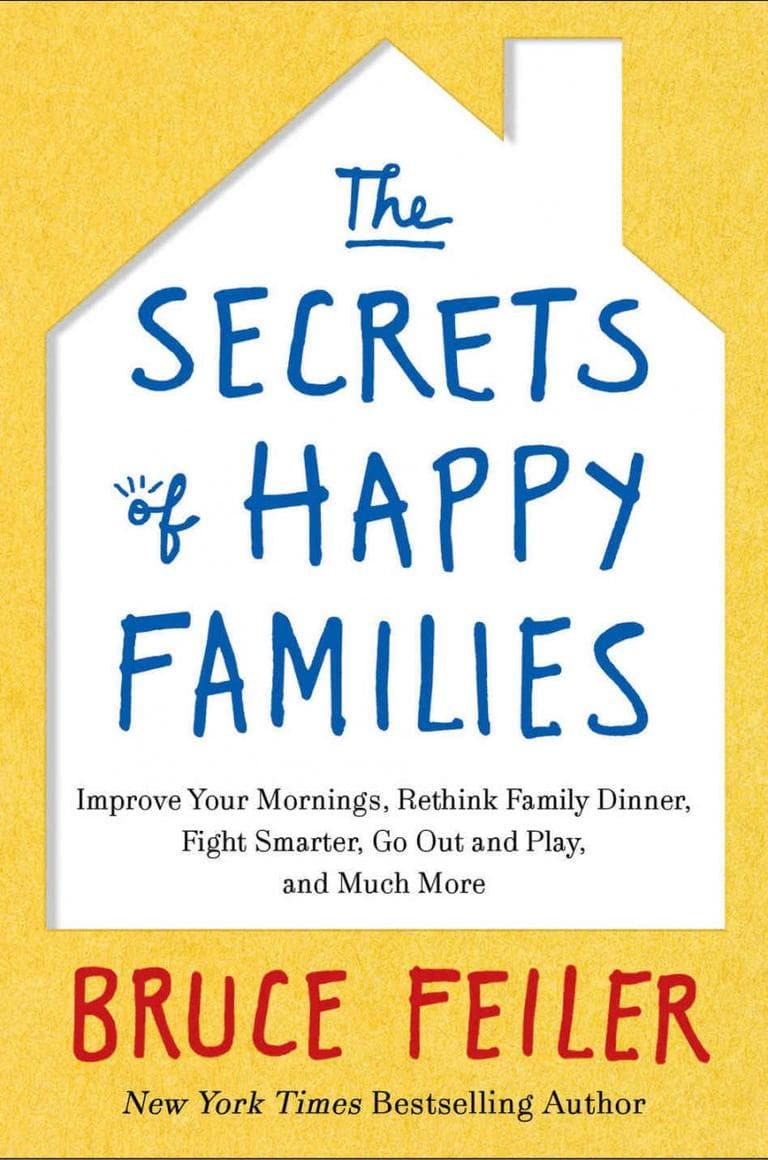Bruce Feiler "The Secrets of Happy Families" book cover