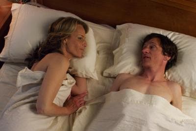 An still from the film &quot;The Sessions&quot; with Helen Hunt (left) and John Hawkes. (Fox Searchlight Pictures)